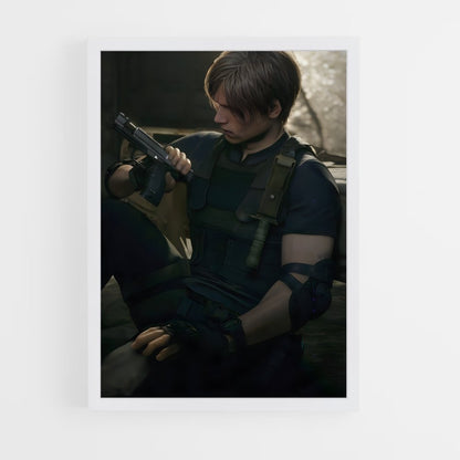 ap-resident evil-1 cadre Blanc