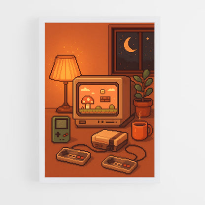 ap-retro gaming-1 cadre Blanc