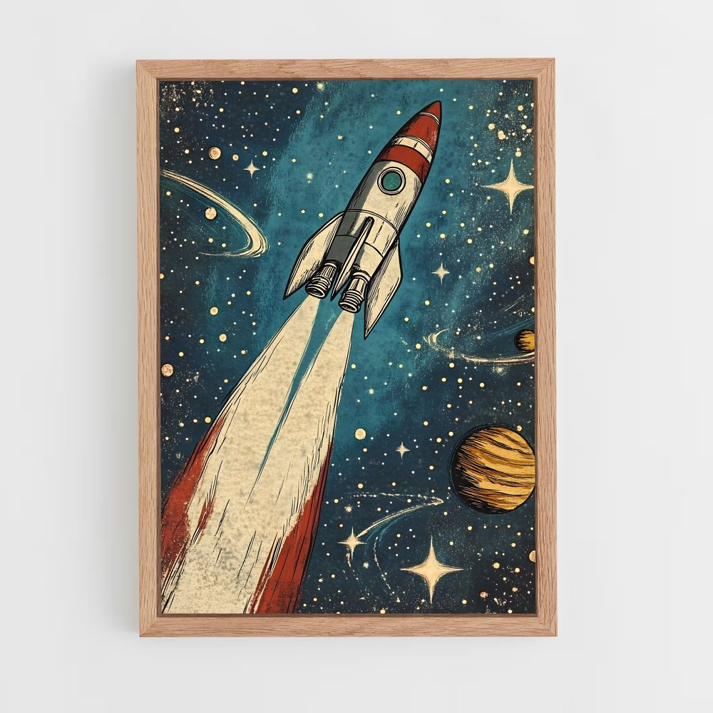 ap-retro space-1 cadre Bois clair