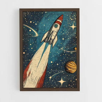 ap-retro space-1 cadre Bois foncé