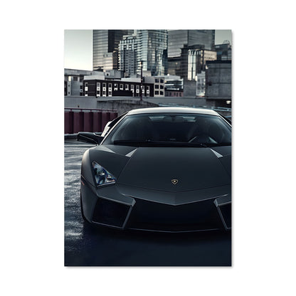 Poster Lait Noir