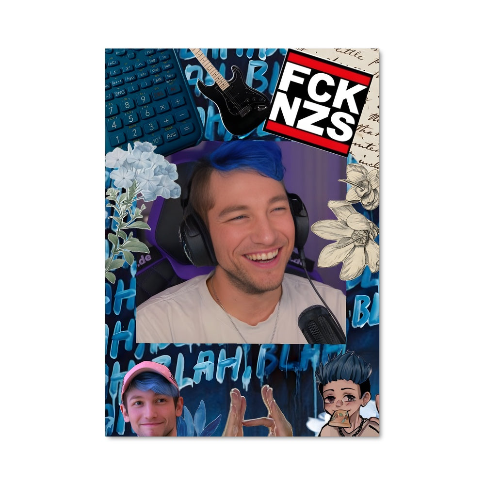Poster Blue Beat