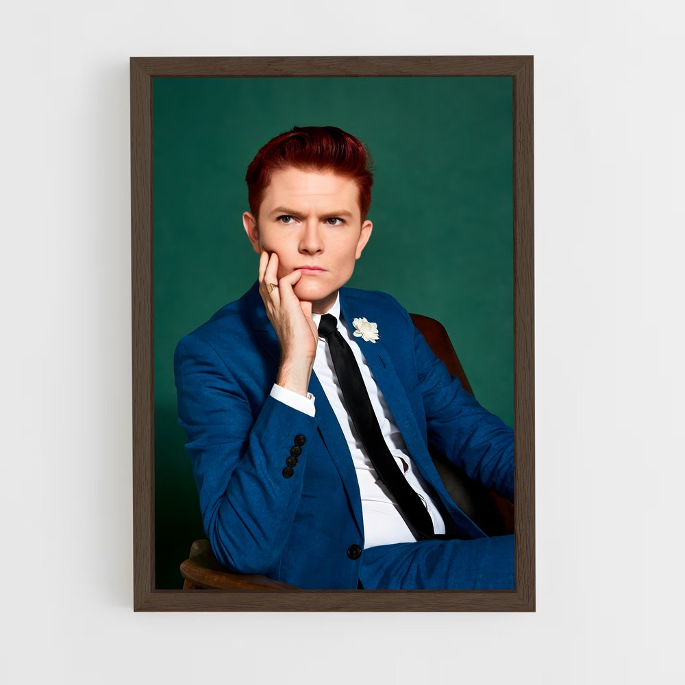 ap-rhys nicholson-1 cadre Bois foncé