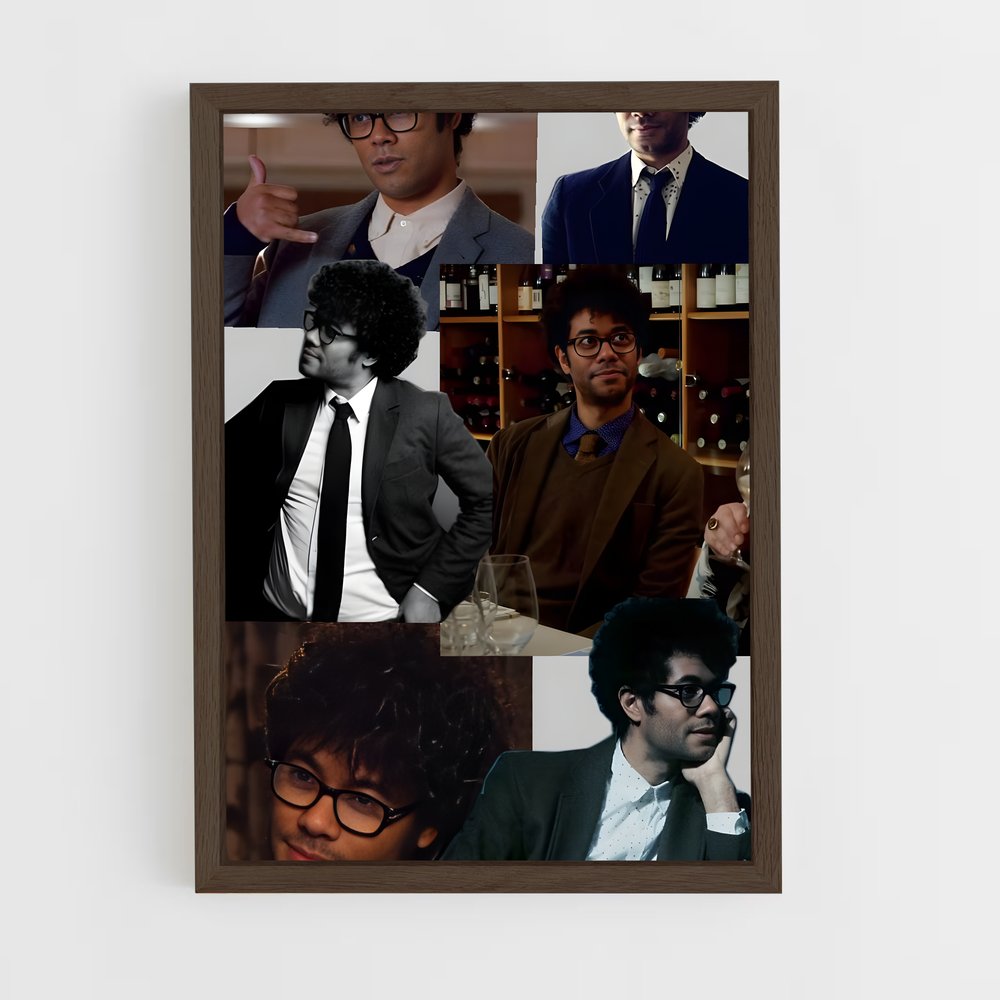 ap-richard ayoade-2 cadre Bois foncé