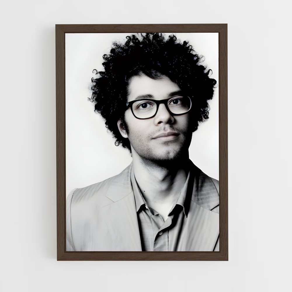 ap-richard ayoade-3 cadre Bois foncé