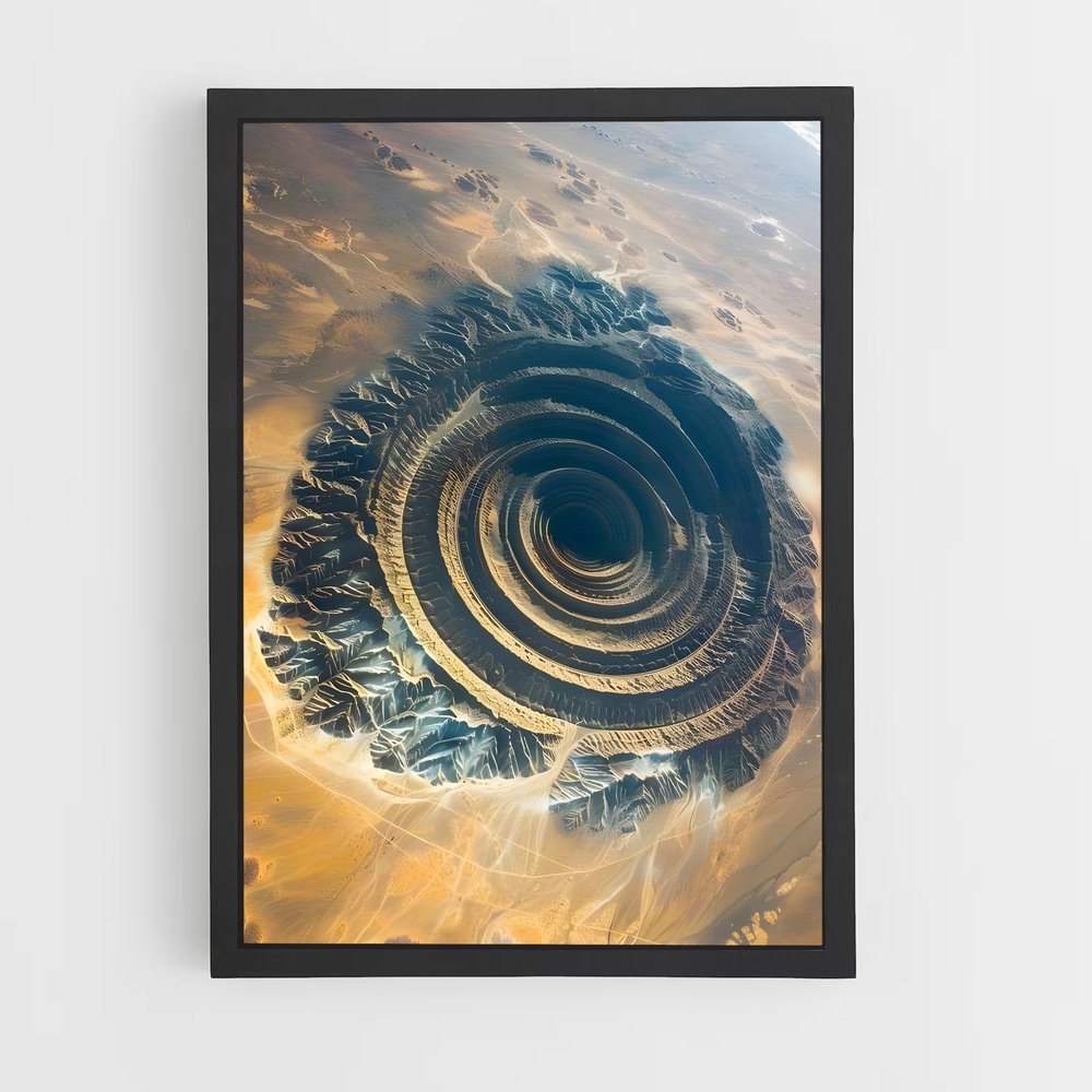 ap-richat structure-2 cadre Noir
