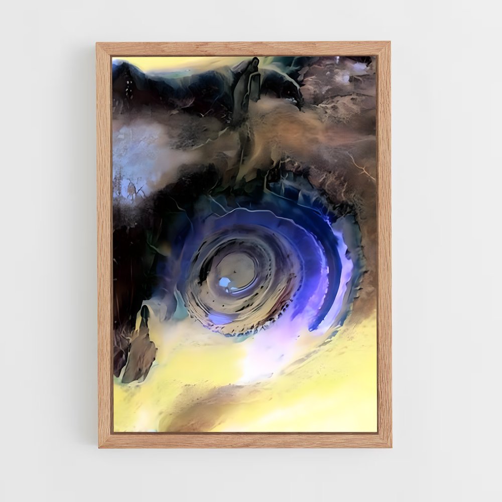 ap-richat structure-3 cadre Bois clair