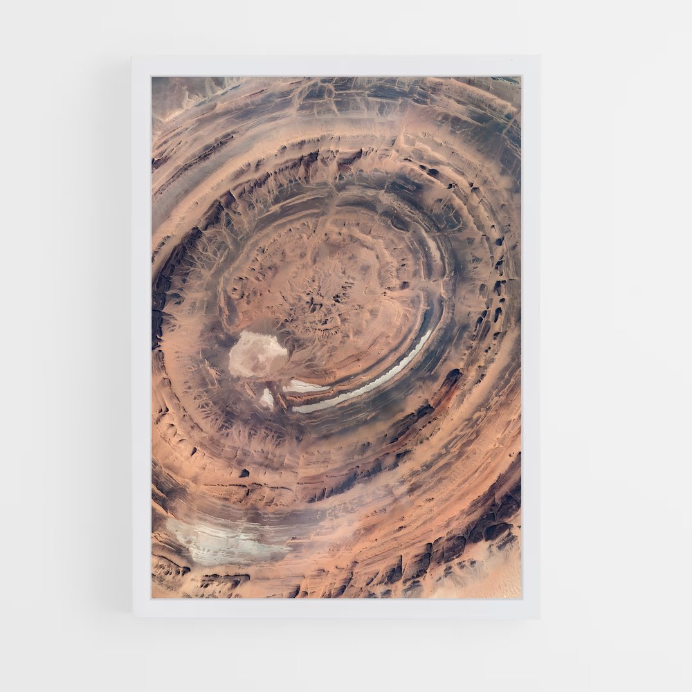 ap-richat structure-6 cadre Blanc