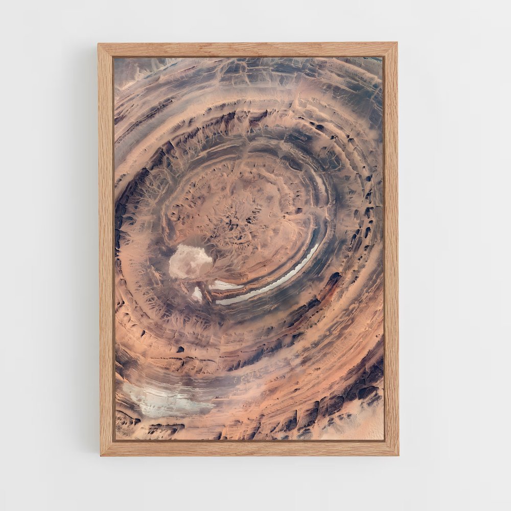 ap-richat structure-6 cadre Bois clair