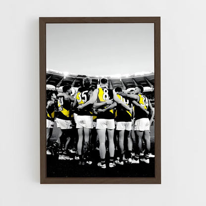 ap-richmond tigers-1 cadre Bois foncé