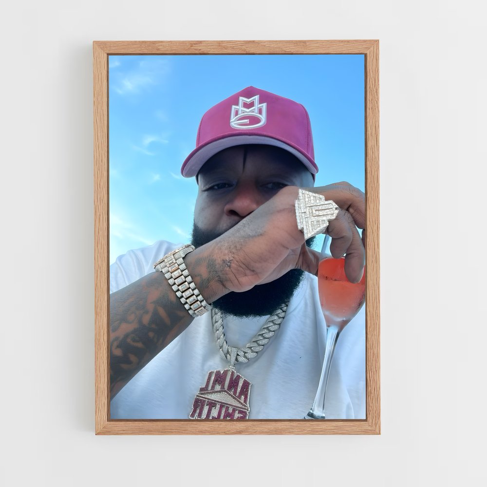 ap-rick ross-2 cadre Bois clair