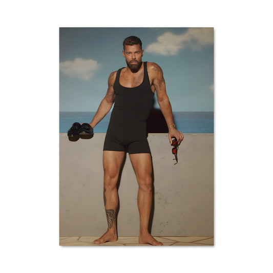 Poster Ricky le Barbu