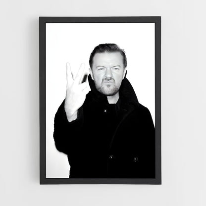 ap-ricky gervais-4 cadre Noir