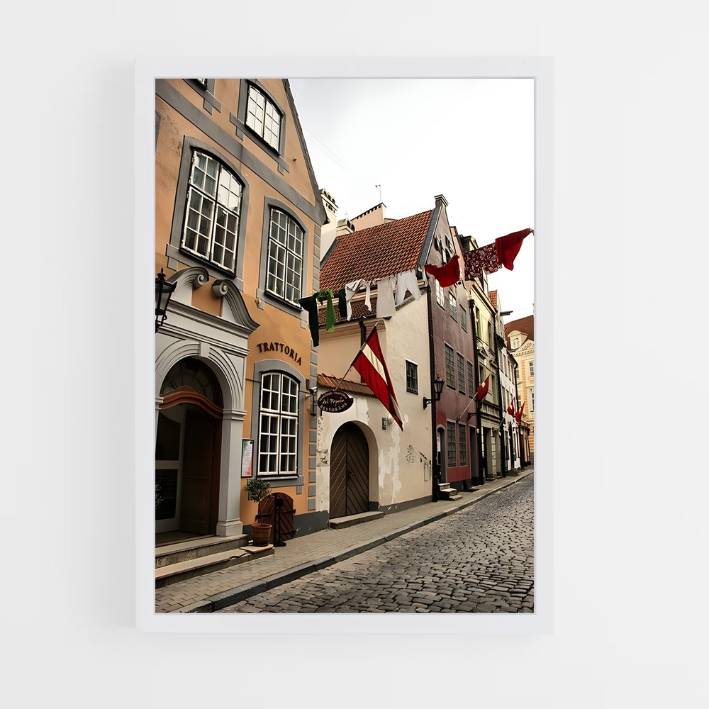 ap-riga old town-3 cadre Blanc