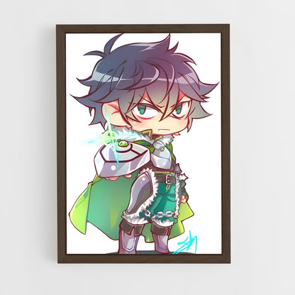 ap-rising of the shield hero-5 cadre Bois foncé