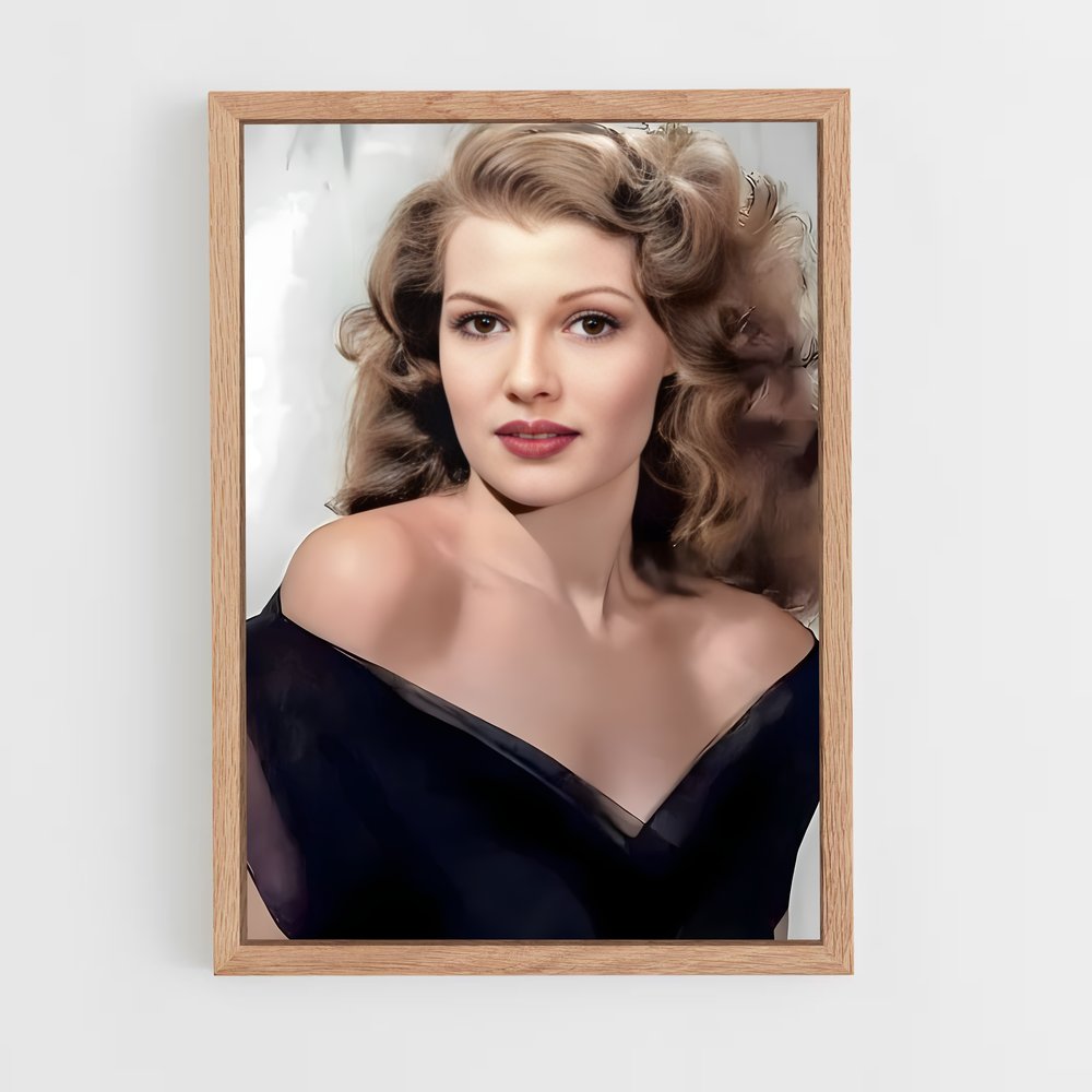 ap-rita hayworth-4 cadre Bois clair