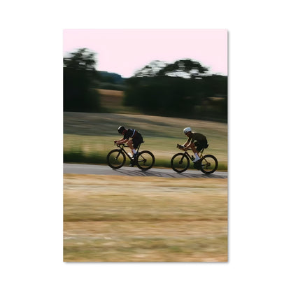 Poster Route des Cyclistes