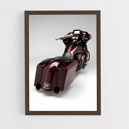 ap-road glide-8 cadre Bois foncé