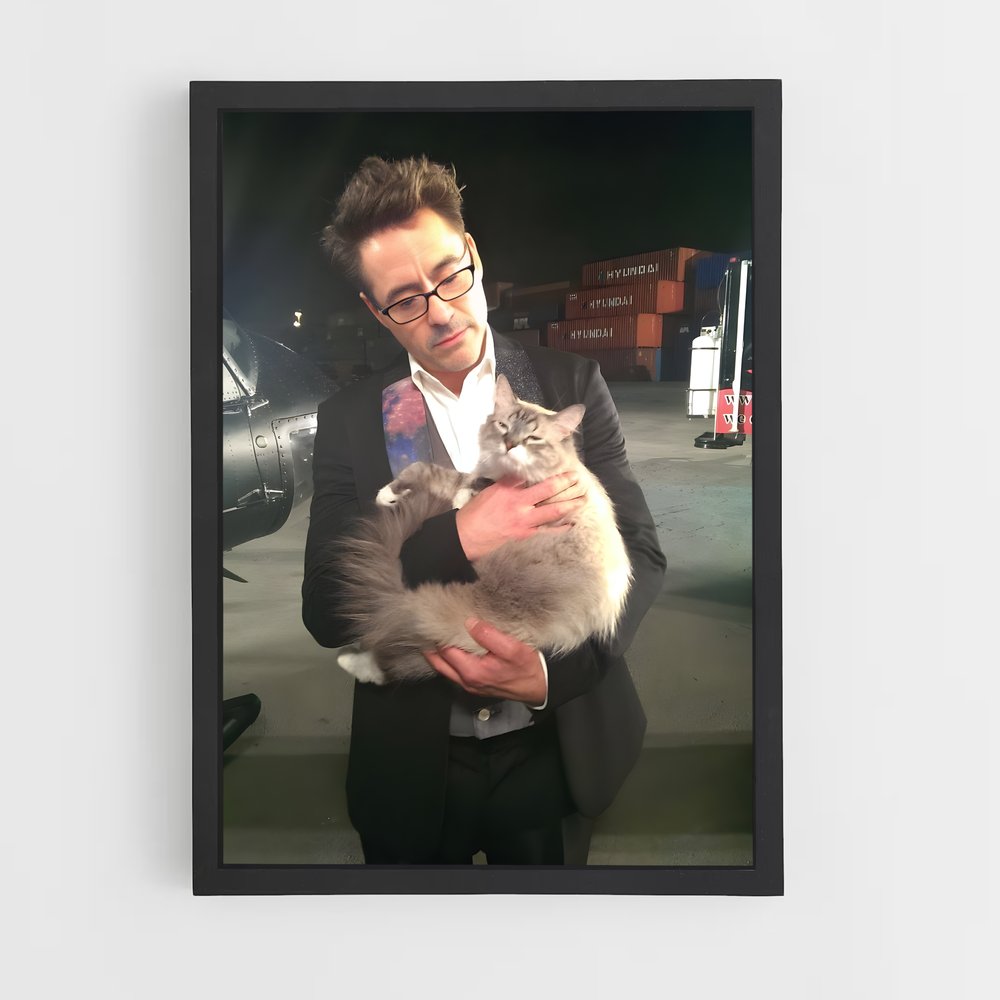 ap-robert downey jr-8 cadre Noir