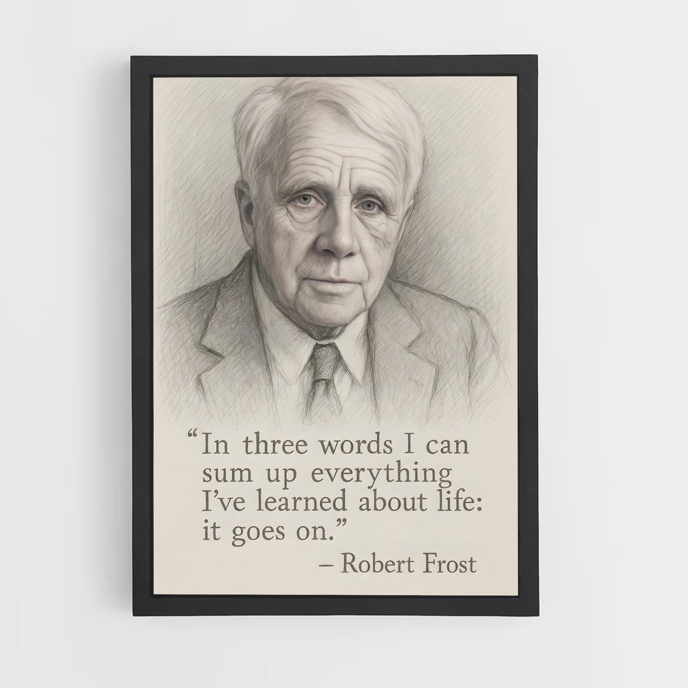 ap-robert frost-2 cadre Noir
