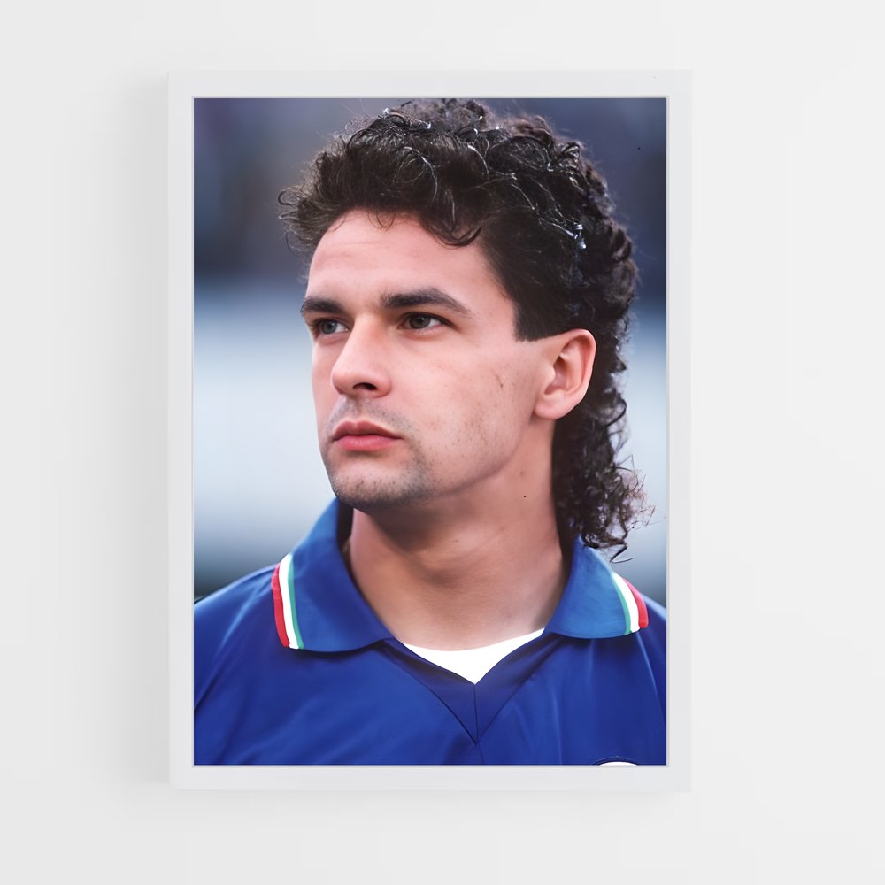 ap-roberto baggio-14 cadre Blanc