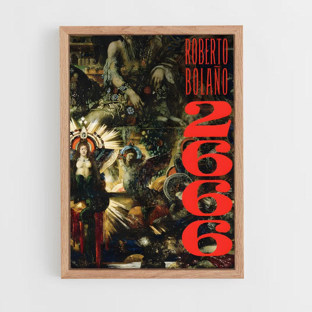 ap-roberto bolano-2 cadre Bois clair