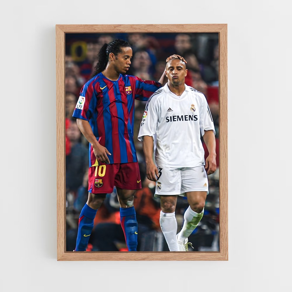 ap-roberto carlos-5 cadre Bois clair