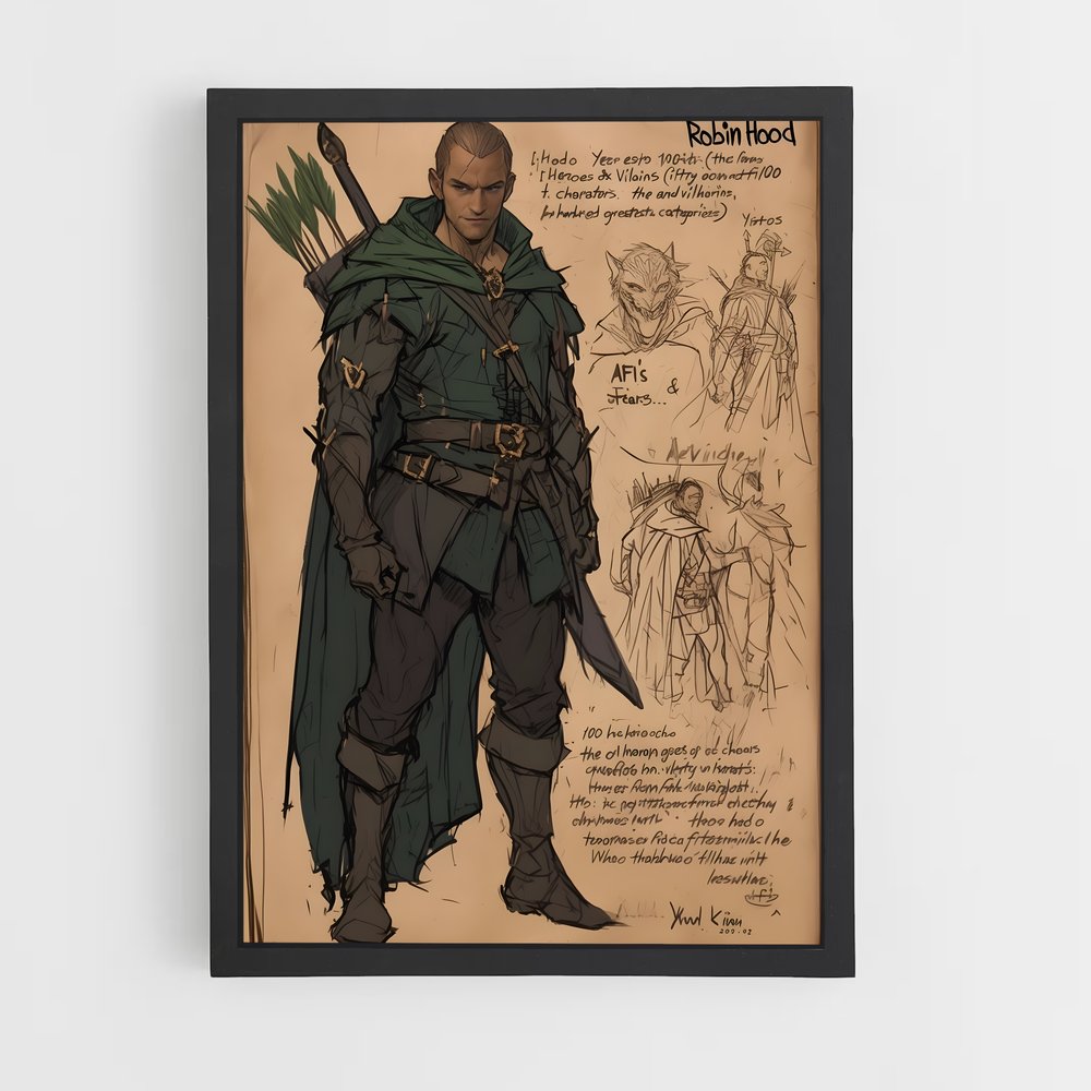 ap-robin hood legendary archer-2 cadre Noir