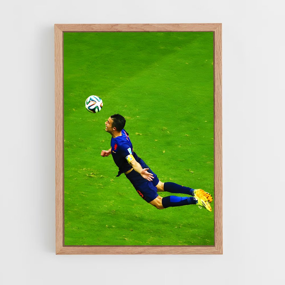 ap-robin van persie-2 cadre Bois clair