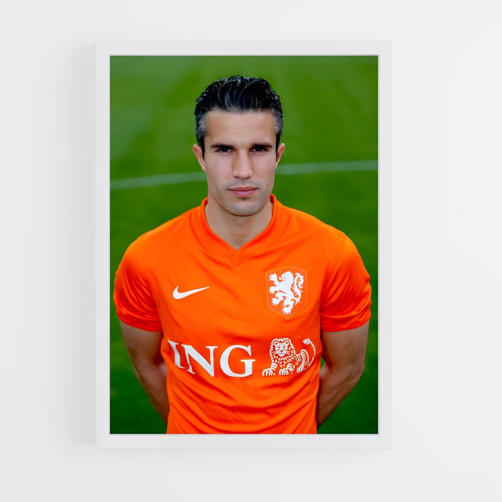 ap-robin van persie-4 cadre Blanc