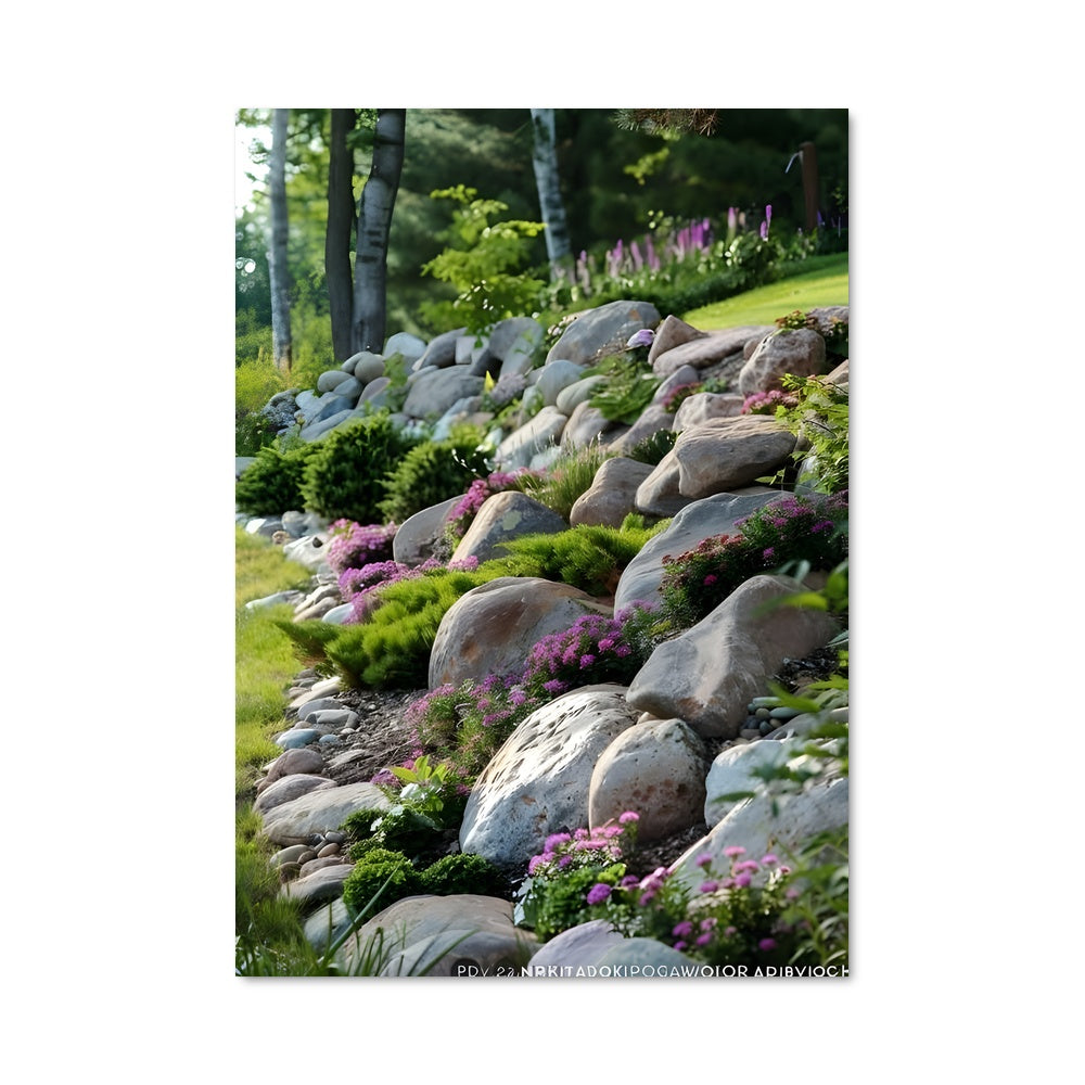 Poster Jardin Rock'n'Fleur