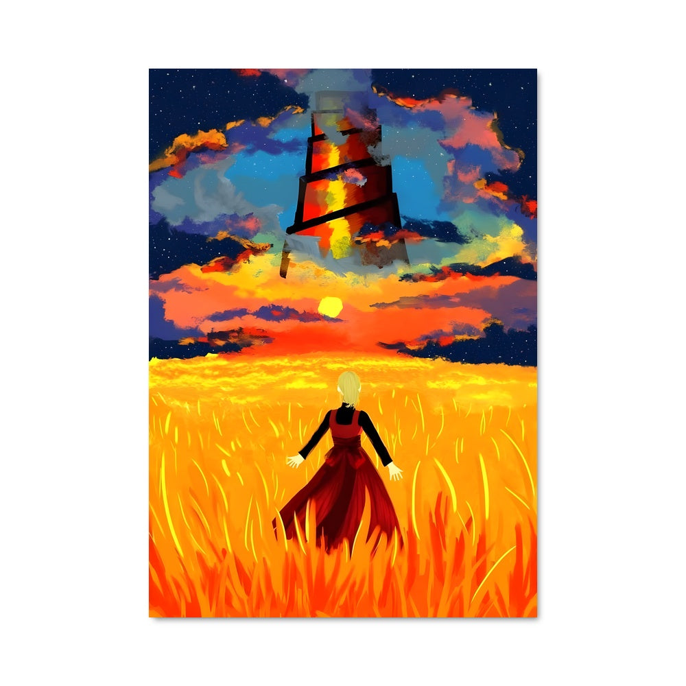 Poster Fille des Champs