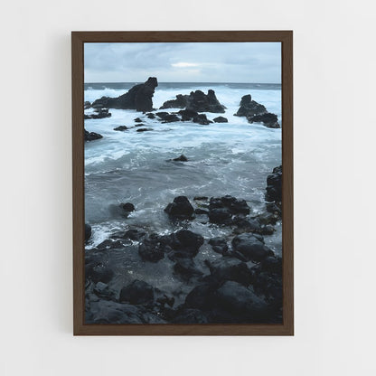 ap-rocky beach-6 cadre Bois foncé