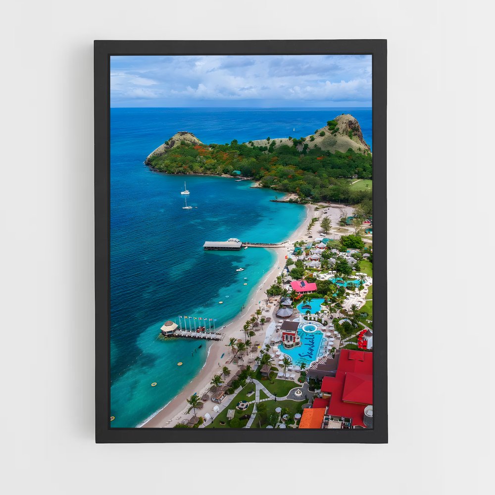 ap-rodney bay-1 cadre Noir