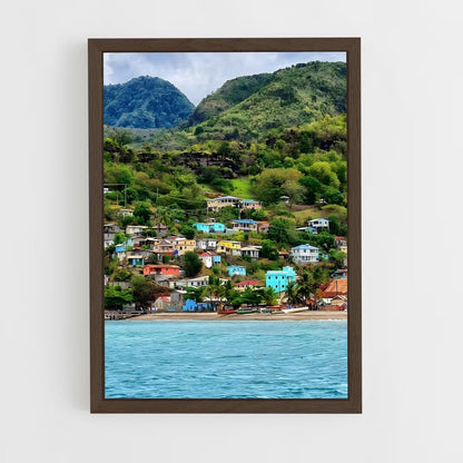ap-rodney bay-2 cadre Bois foncé