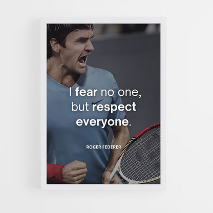 ap-roger federer-11 cadre Blanc