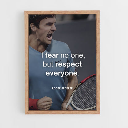 ap-roger federer-11 cadre Bois clair