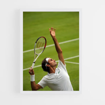 ap-roger federer-2 cadre Blanc