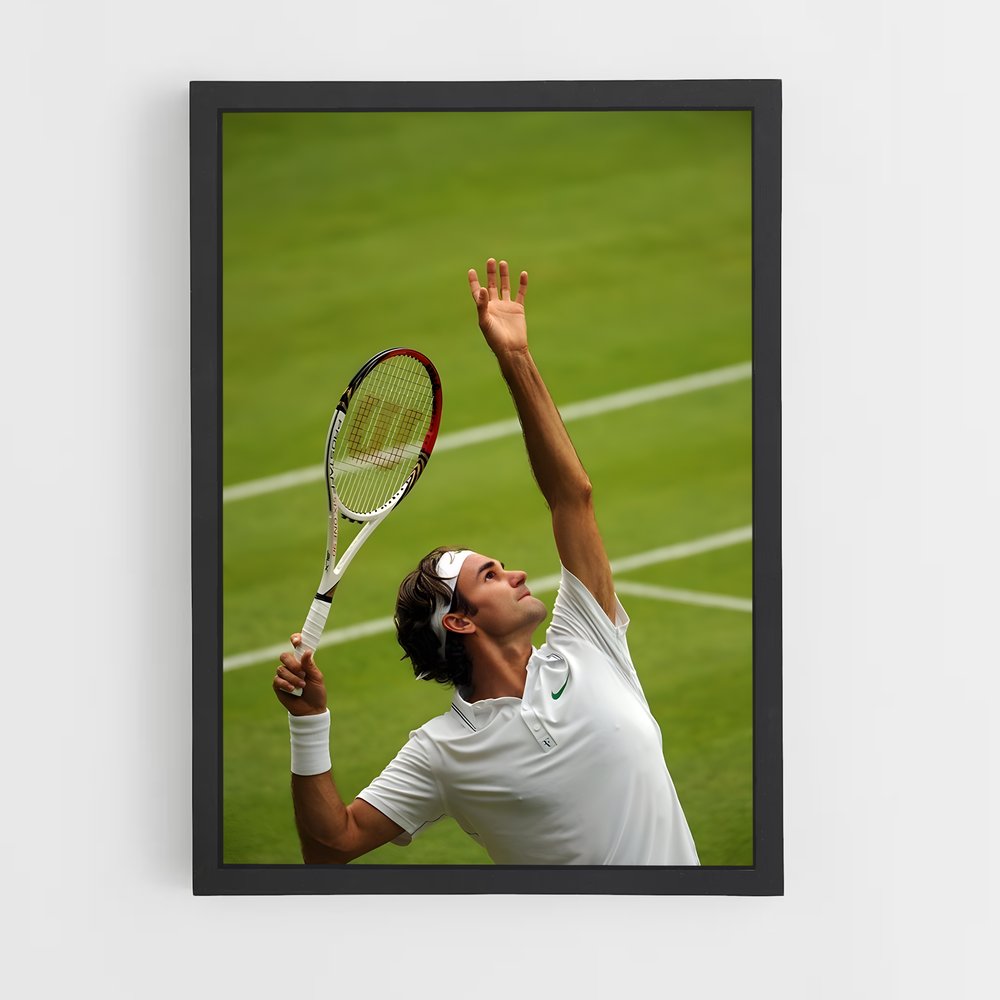 ap-roger federer-2 cadre Noir