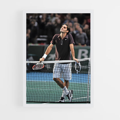 ap-roger federer-7 cadre Blanc