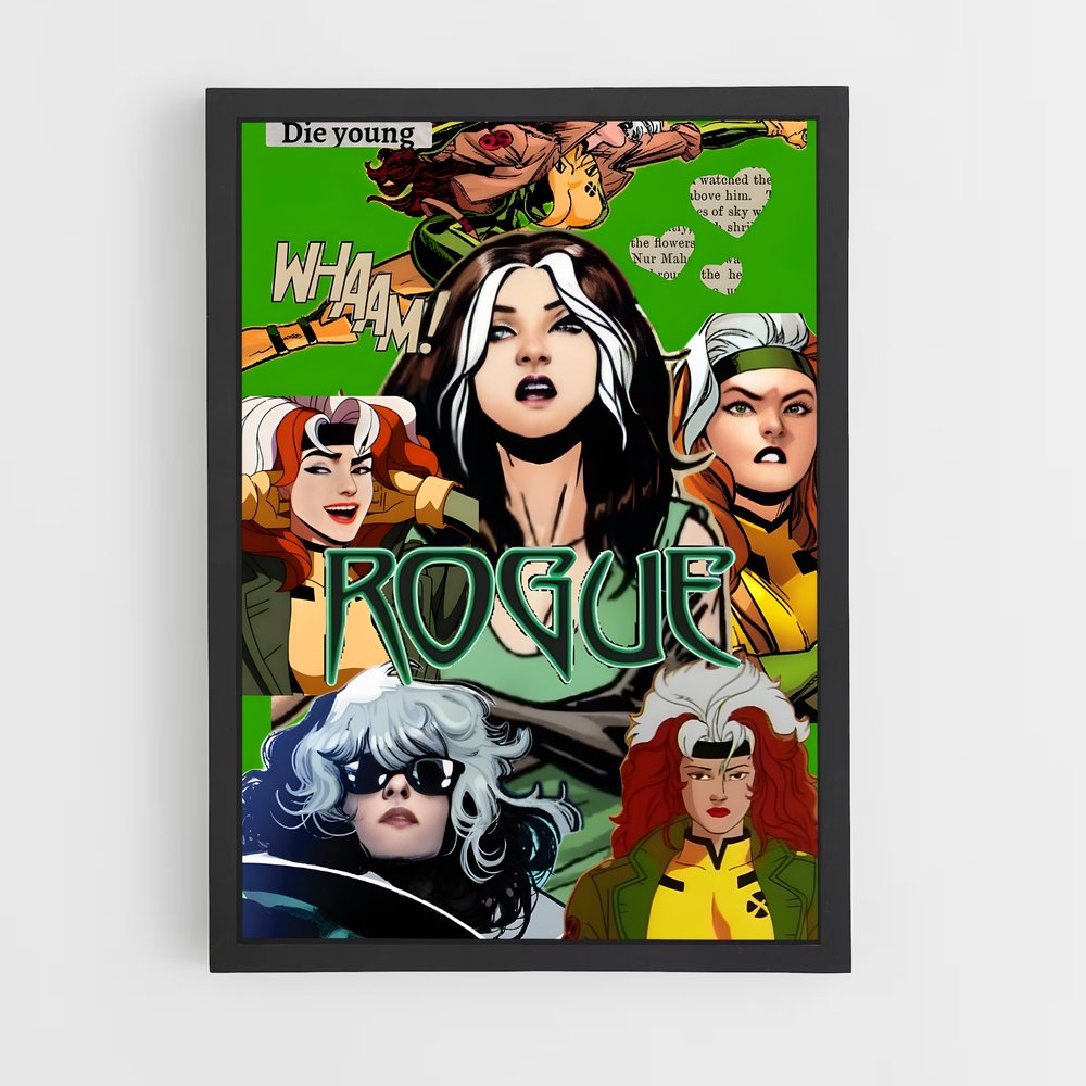 ap-rogue x-men-1 cadre Noir