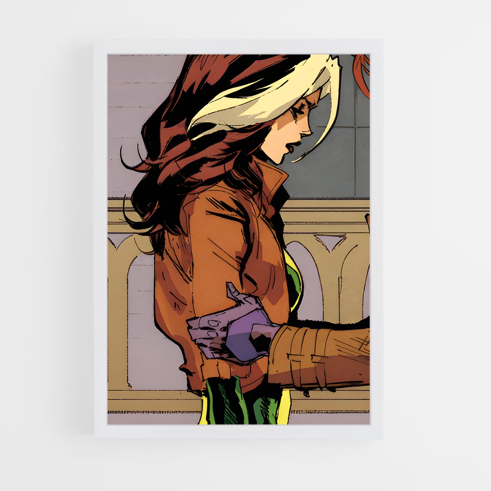 ap-rogue x-men-2 cadre Blanc