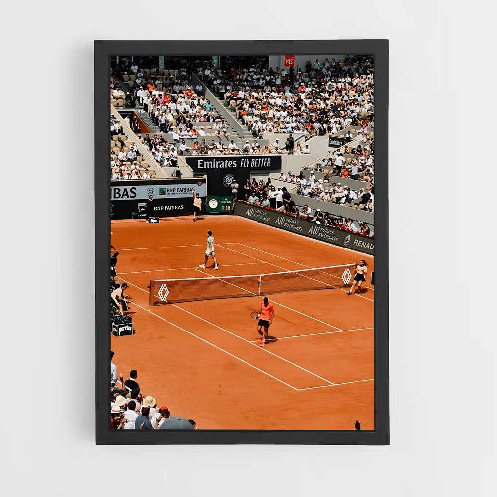 ap-roland garros tennis-1 cadre Noir