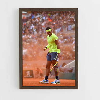 ap-roland garros tennis-4 cadre Bois foncé