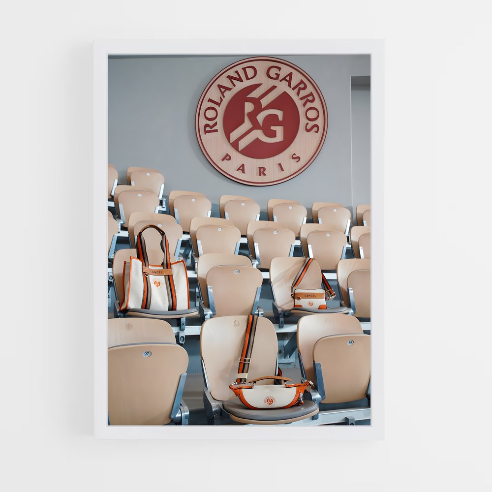 ap-roland garros tennis-5 cadre Blanc