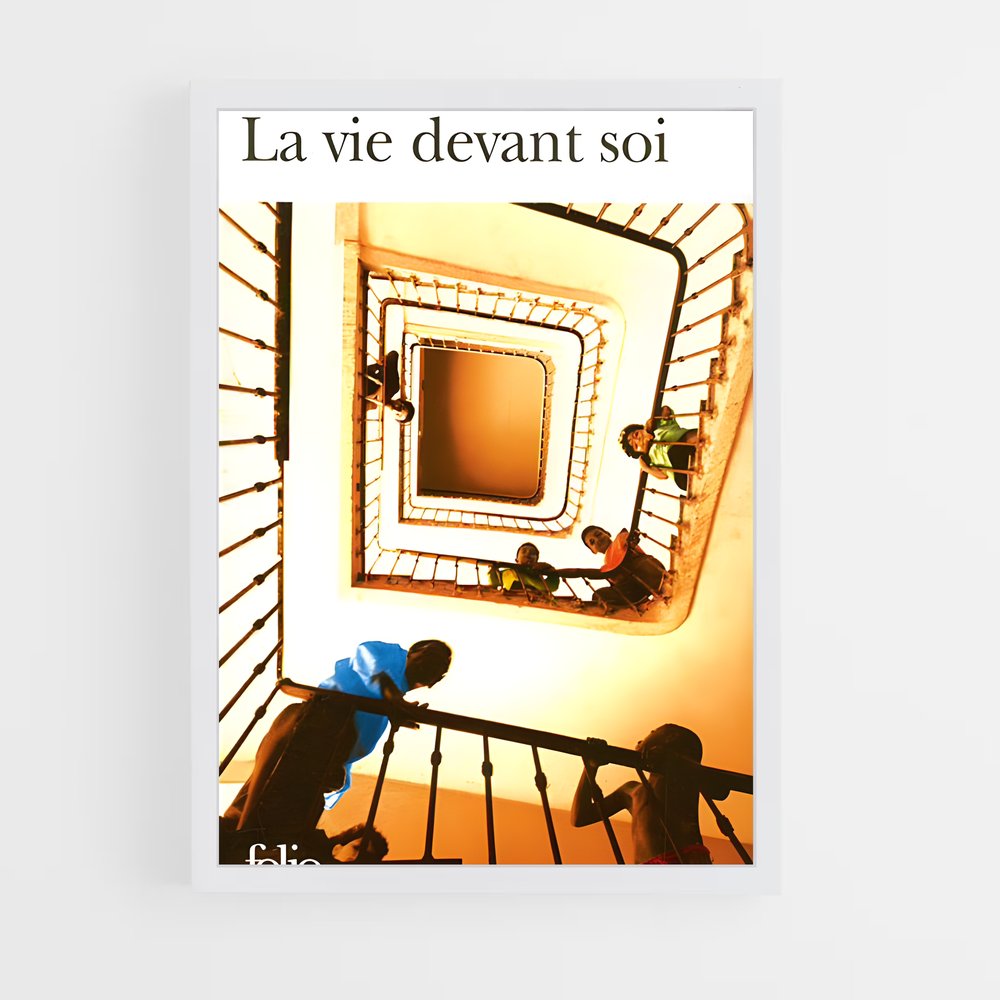 ap-romain gary-8 cadre Blanc
