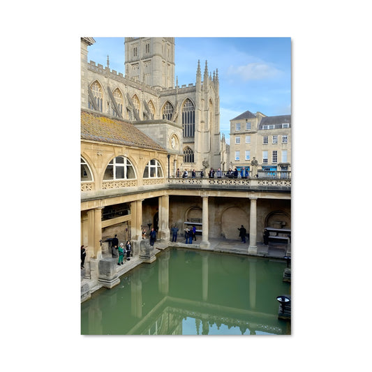 Poster Roman baths bath 92442