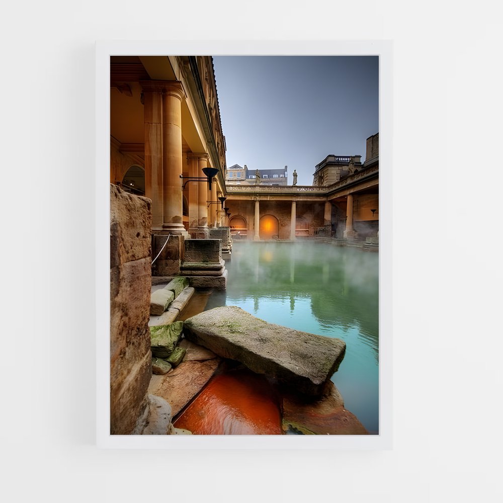 ap-roman baths bath-1 cadre Blanc