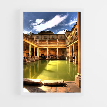 ap-roman baths bath-4 cadre Blanc