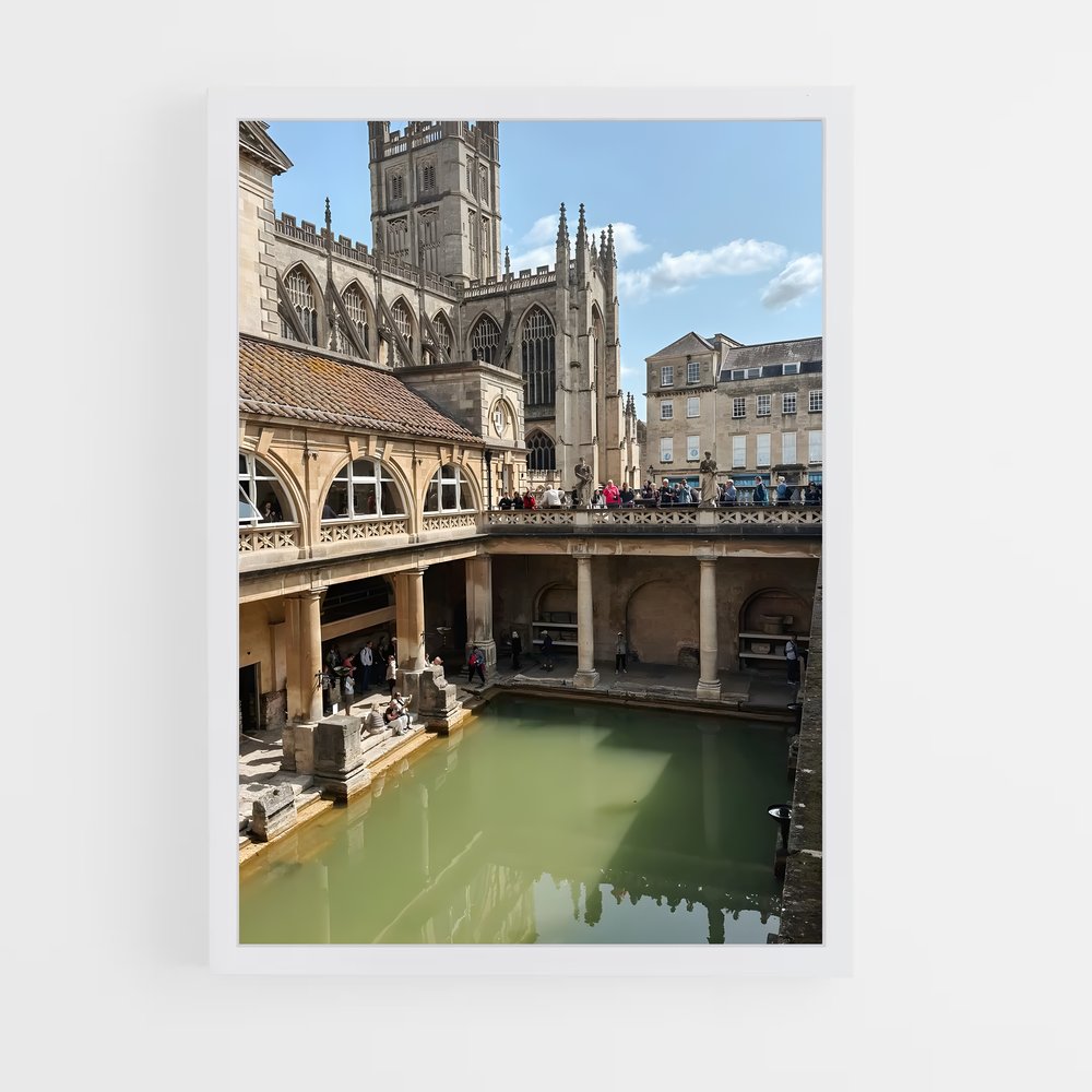 ap-roman baths bath-5 cadre Blanc